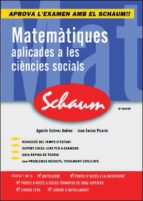 Matematiques Aplicades A Les Ciences Socials: Schaum