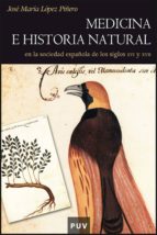 Portada del Libro Medicina E Historia Natural En Sociedad Española Siglo Xvi-xvii