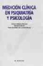 Portada del Libro Medicion Clinica En Psiquiatria Y Psicologia
