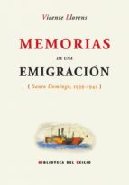 Portada del Libro Memorias De Una Emigracion