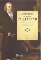 Portada del Libro Memorias Del Principe De Talleyrand