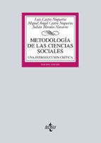 Portada del Libro Metodologia De Las Ciencias Sociales : Una Introduccion Critica
