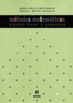 Portada del Libro Metodos Matematicos: Algebra Lineal Y Geometria