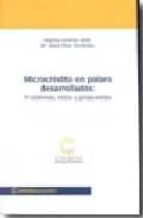 Portada del Libro Microcredito En Paises Desarrollados: Problemas, Retos Y Propuest As