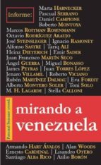 Portada del Libro Mirando A Venezuela