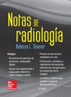 Portada del Libro Notas De Radiología