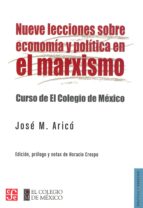 Portada del Libro Nueve Lecciones Sobre Economía Y Política En El Marxismo
