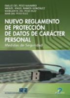 Portada del Libro Nuevo Reglamento De Proteccion De Datos De Caracter Personal