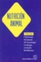 Portada del Libro Nutricion Animal