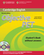 Portada del Libro Objective Pet : Student S Book Without Answers With Cd-r Om