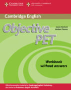 Portada del Libro Objective Pet : Workbook Without Answers