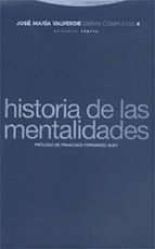 Portada del Libro Obras Completas : Historia De Las Mentalidades