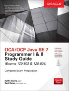 Portada del Libro Oca/ocp Java Se 7 Programmer I & Ii Study Guide