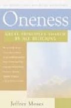 Portada del Libro Oneness: Great Principles Shared By All Religions