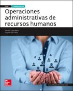Portada del Libro Operaciones Administrativas De Recursos Humanos. Libro Alumno. Ed.2015