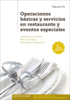 Portada del Libro Operaciones Basicas Y Servicios En Restaurante Y Eventos Especiales