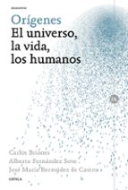 Portada del Libro Origenes: El Universo, La Vida, Los Humanos