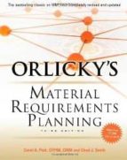Portada del Libro Orlicky S Material Requirements Planning