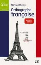 Portada del Libro Orthographe Française