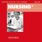 Portada del Libro Oxford English For Careers. Nursing 1 Class Cd