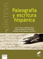 Portada del Libro Paleografia Y Escritura Hispanica