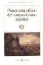 Portada del Libro Panorama Critico Del Romanticismo Español