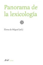 Panorama De La Lexicologia