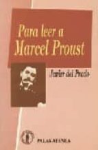 Portada del Libro Para Leer A Marcel Proust