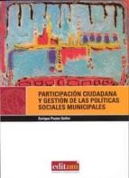 Portada del Libro Participacion Ciudadana Y Gestion De Las Politicas Sociales Munic Ipales