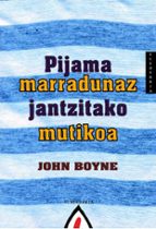 Portada del Libro Pijama Marradunaz Jantzitako Mutikoa