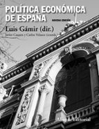 Portada del Libro Politica Economica De España