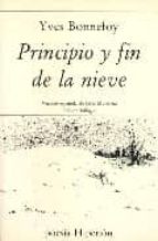 Principio Y Fin De La Nieve