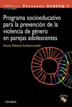 Portada del Libro Programa Socioeducativo Para La Prevencion De La Violencia De Gen Ero En Parejas Adolescentes
