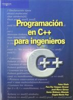 Portada del Libro Programacion En C++ Para Ingenieros