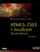 Portada del Libro Programacion Html5, Css3 Y Javascript
