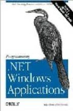 Portada del Libro Programming .net Windows Applications