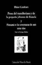 Portada del Libro Prosa Del Transiberiano Y De La Pequeña Jehanne De Francia; Panam A O Las Aventuras De Mis Siete Tios