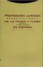 Portada del Libro Proteccion Juridica De La Fauna Y Flora En España