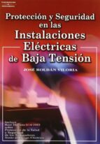 Proteccion Y Seguridad En Las Instalaciones Electricas De Baja Te Nsion