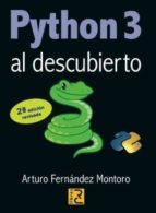 Portada del Libro Python 3 Al Descubierto