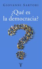 Portada del Libro ¿que Es La Democracia?