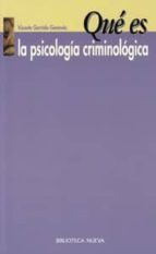 ¿que Es La Psicologia Criminologica?