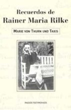 Portada del Libro Recuerdos De Rainer Maria Rilke