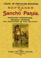 Portada del Libro Refranes De Sancho Panza