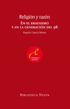 Portada del Libro Religion Y Razon: En El Krausismo Y En La Generacion Del 98