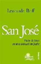 Portada del Libro San Jose: Padre De Jesus En Una Sociedad Sin Padre