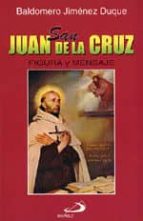 Portada del Libro San Juan De La Cruz: Figura Y Mensaje