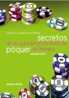 Portada del Libro Secretos De Un Jugador Profesional De Poquer De Torneos : Las Etapas De Los Torneos