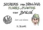 Portada del Libro Secretos Para Dibujar Flores Y Plantas Con Balui