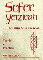 Portada del Libro Sefer Yetzirah: El Libro De La Creacion: Teoria Y Practica